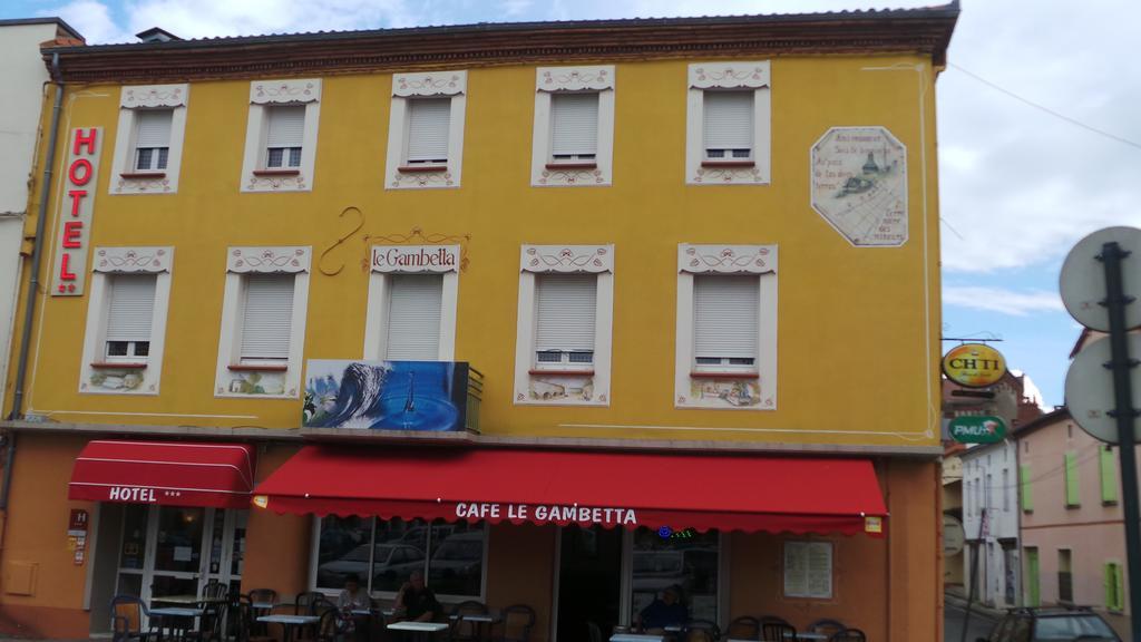 Hotel Le Gambetta Carmaux Exteriör bild